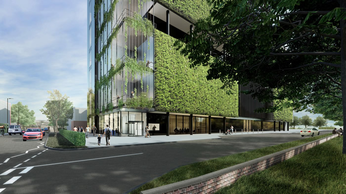 Urban greening example